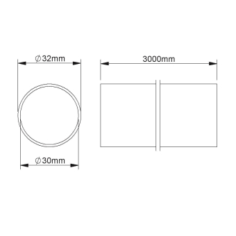 Fintech Steckrohr M32         IESR 32 AL 