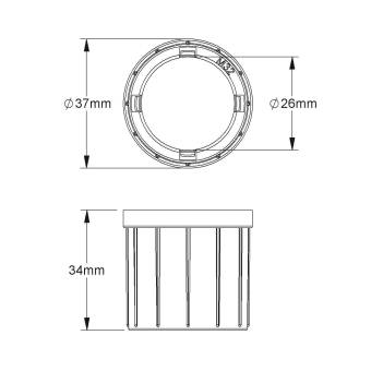 Fintech Endtülle M32 Poly      IEEK 32 A 