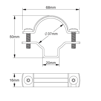 Fintech Rohr-Kabelabstands     IPA 32 AL 
