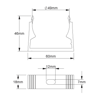 Fintech Klemmschelle M50 alu    IK 50 AL 