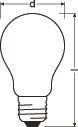 LEDV LED Bulb 7,5-75W/827 1055lm 