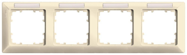 SIEM DELTA line Rahmen, 4fach, 5TG2584-1 