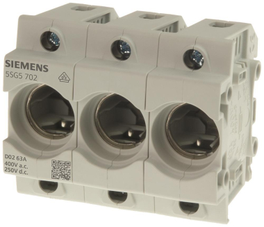 Siemens 5SG5702 D02 63A 70mm 3pol 