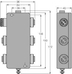 Turck PROFIBUS-PA      JBBS-48SC-M413/EX 