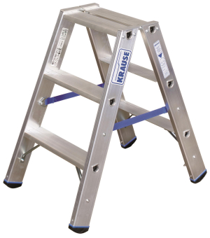 Krause Stufen-Doppelleiter Alu 2x3 