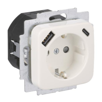 BJ SCHUKO -/USB-A+C    20 EUCB2USBAC-214 