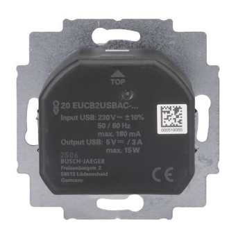 BJ SCHUKO -/USB-A+C    20 EUCB2USBAC-214 