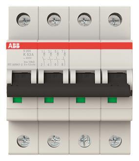 ABB Sicherungsautomat 63A pro M S204-K63 