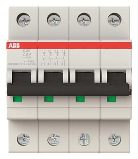 ABB Sicherungsautomat Z-Char.    S204-Z2 