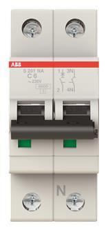 ABB Sicherungsautomat 6A Pro M S201-C6NA 