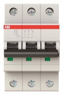 ABB Sicherungsautomat D-Char.,  S203-D10 