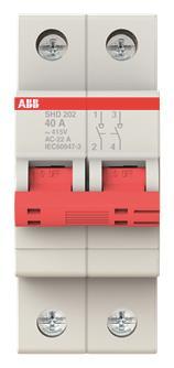 ABB Lasttrennschalter 2P       SHD202/40 