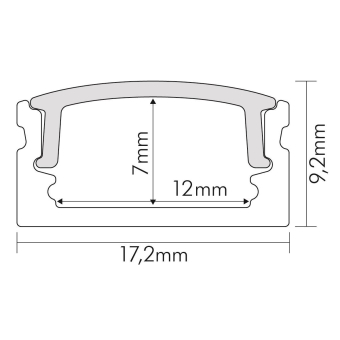 Nobile Alu U-Profil 2         5011146811 