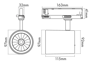 Nobile LED Track Spot         2795001010 