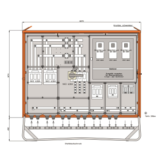 Walther Anschlussschrank 436kVA   WA0060 