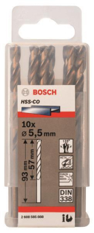 Bosch 10Metallbohrer HSS-Co   2608585888 