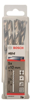 Bosch 5Metallbohrer HSS-G DIN 2608595077 
