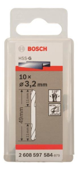 Bosch 10Doppelendbohrer HSS-G 2608597584 