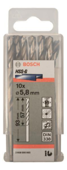 Bosch 10Metallbohrer HSS-G    2608595065 