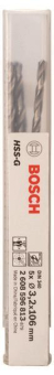 Bosch 5Metallbohrer HSS-G DIN 2608596813 