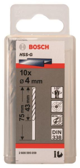 Bosch 10Metallbohrer HSS-G    2608595059 