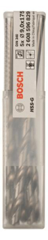 Bosch 5Metallbohrer HSS-G DIN 2608596829 