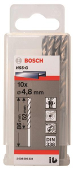 Bosch 10Metallbohrer HSS-G    2608595334 