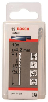 Bosch 10Metallbohrer HSS-G    2608595060 