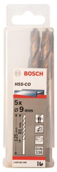 Bosch 5Metallbohrer HSS-Co    2608585896 