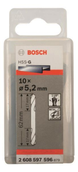 Bosch 10Doppelendbohrer HSS-G 2608597596 