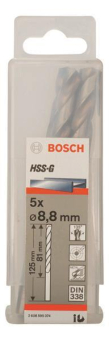 Bosch 5Metallbohrer HSS-G DIN 2608595074 