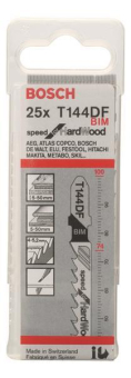 Bosch 25Stichsägeblatt T144DF 2608634990 