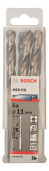 Bosch 5Metallbohrer HSS-Co    2608585901 