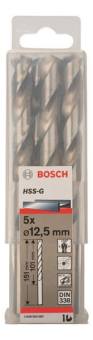 Bosch 5Metallbohrer HSS-G DIN 2608595082 