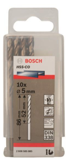 Bosch 10Metallbohrer HSS-Co   2608585885 