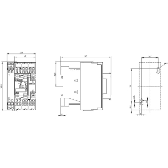SIEM Schütz, 2 S + 2 Ö, AC 3RT2526-2NF30 