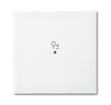 BJ Wippe 1f Dimmer alpinweiß 6234-10-914 