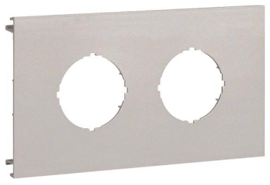 Hager Blende 2fach d=45mm f.UP L87317035 