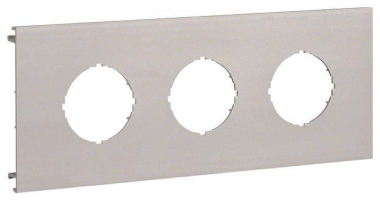 Hager Blende 3fach d=45mm f.UP L87337035 