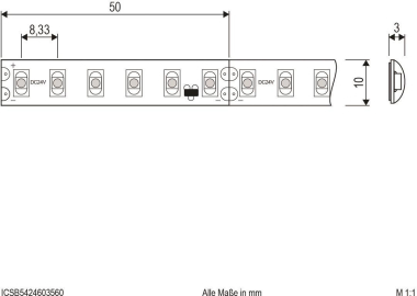 EVN LED-Strip IP54 24V/DC ICSB5424603560 