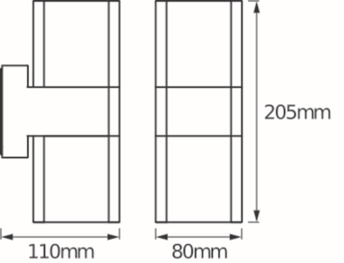 LEDV SMART+ WiFi CUBE Up+Down 