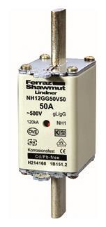 Mersen 1B155.200000 NH1 63A gG 500V 