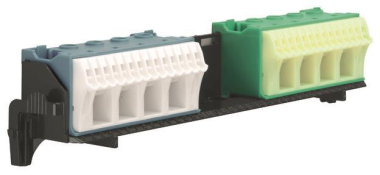 Hager Träger universZ m.2x18 PE/N  FZ382 