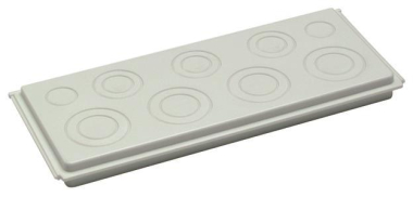 Hager Flanschplatte univers        FZ361 