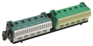 Hager Träger universZ m.2x22 PE/N  FZ383 