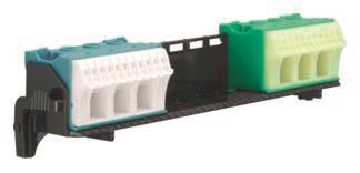 Hager Träger universZ m.2x14 PE/N  FZ381 