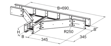 NIED GFK-T-Stück             ULTE 53.300 