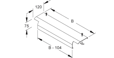 NIED Endabgangsblech, F       WLAB 300 F 