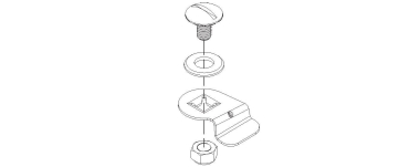 NIED Drehriegel                   RDRS9F 