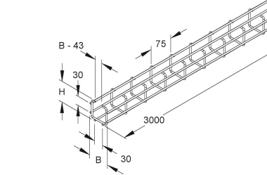 NIED C-Gitterrinne         GRCI 50.050 F 